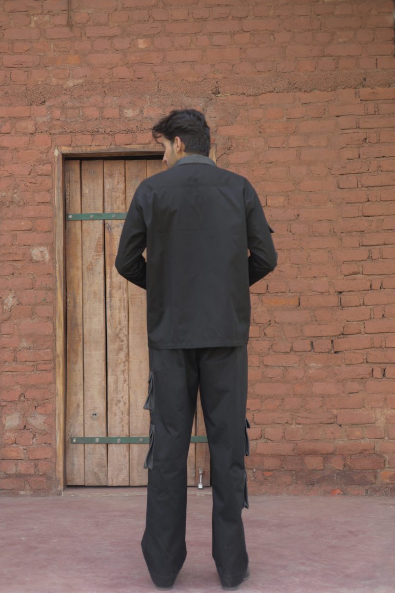 Denim Cargo Pants - Image 4