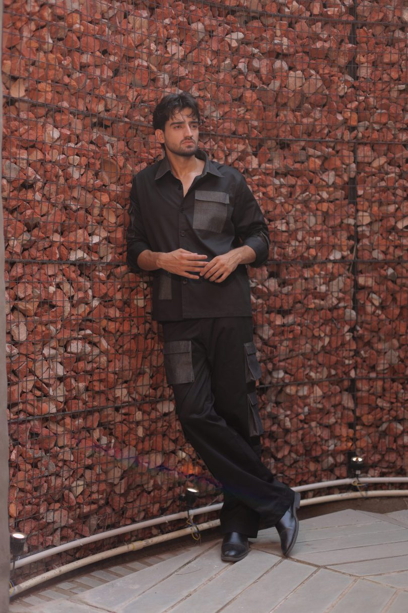 Denim Cargo Pants - Image 2