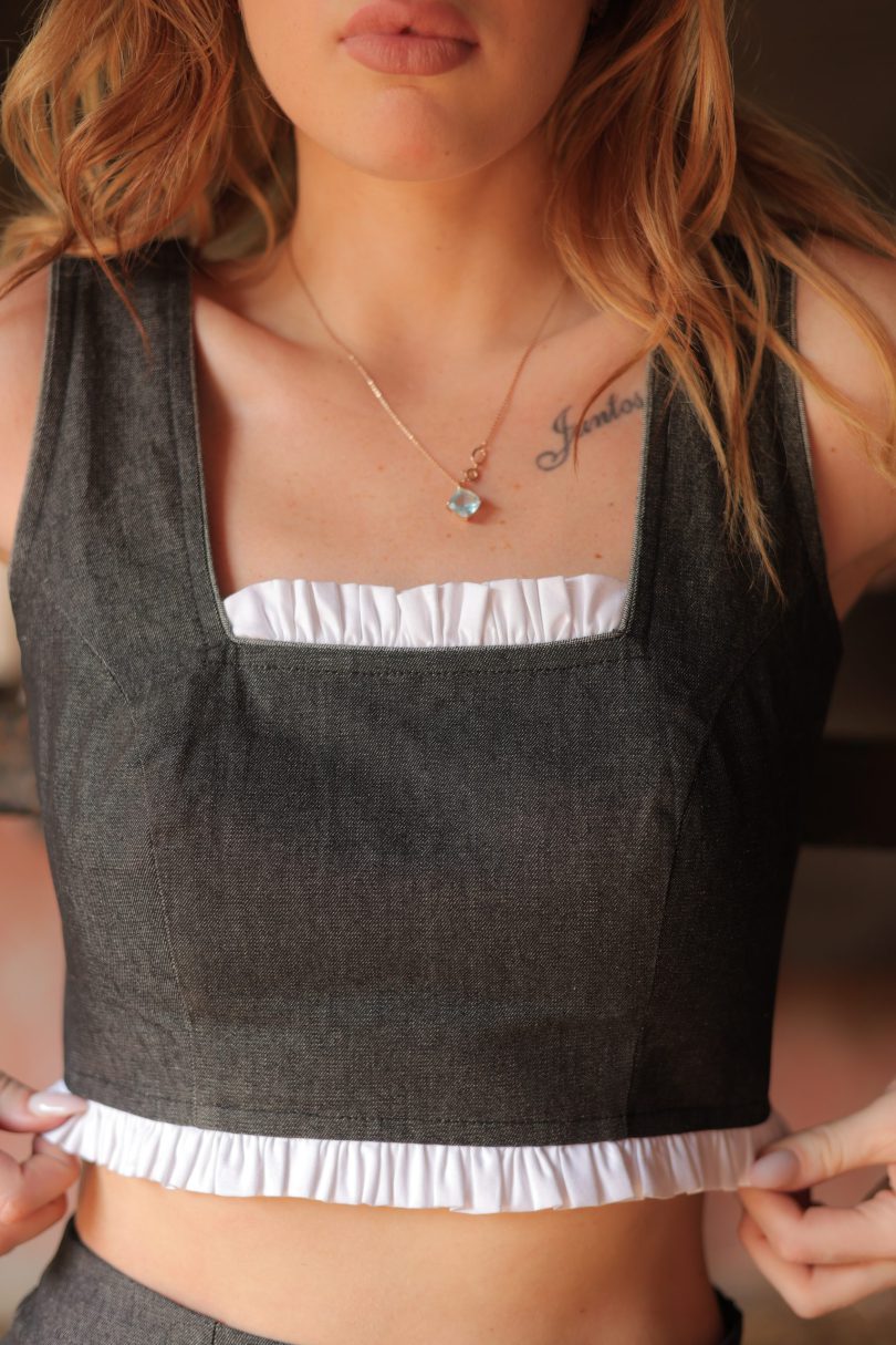 Riley Ruffle Top - Image 2
