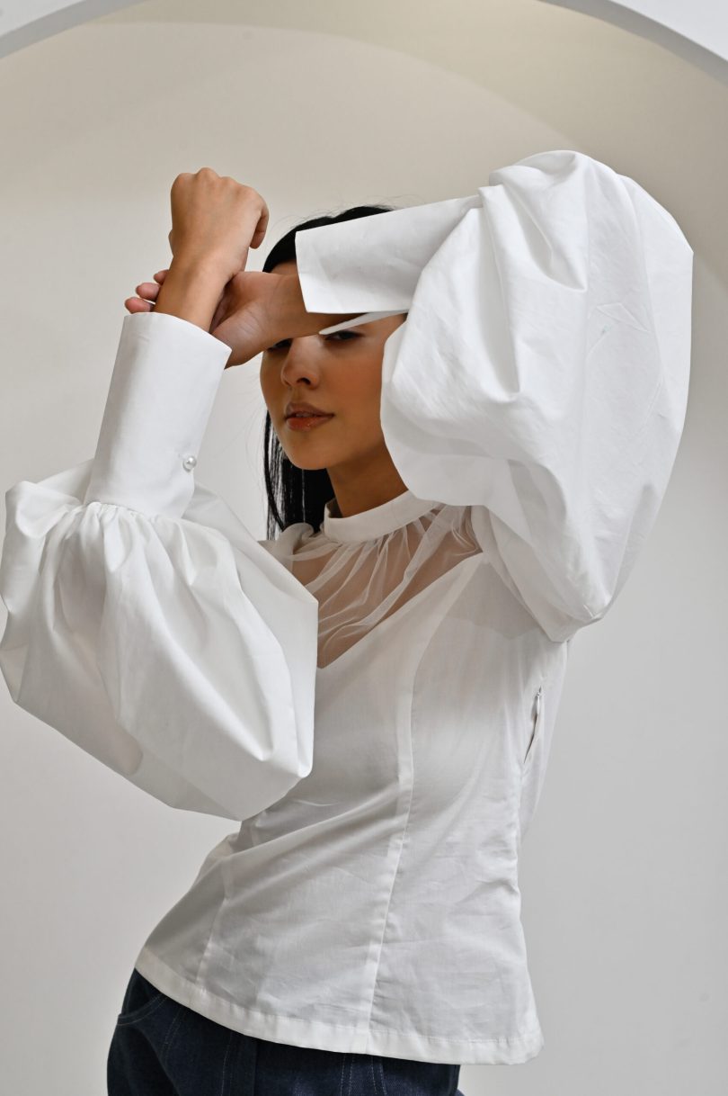 Poplin Puffy Dream top - Image 3