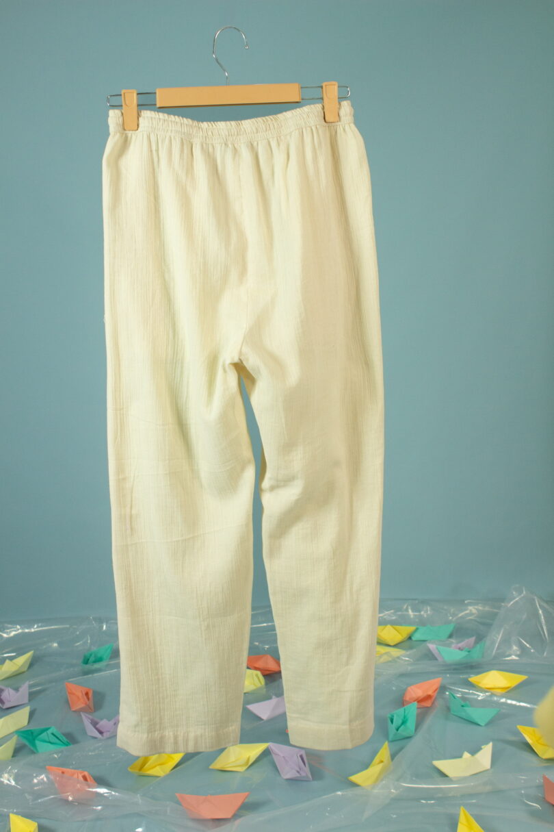 Sandy Cotton Relaxed Pants - Image 2