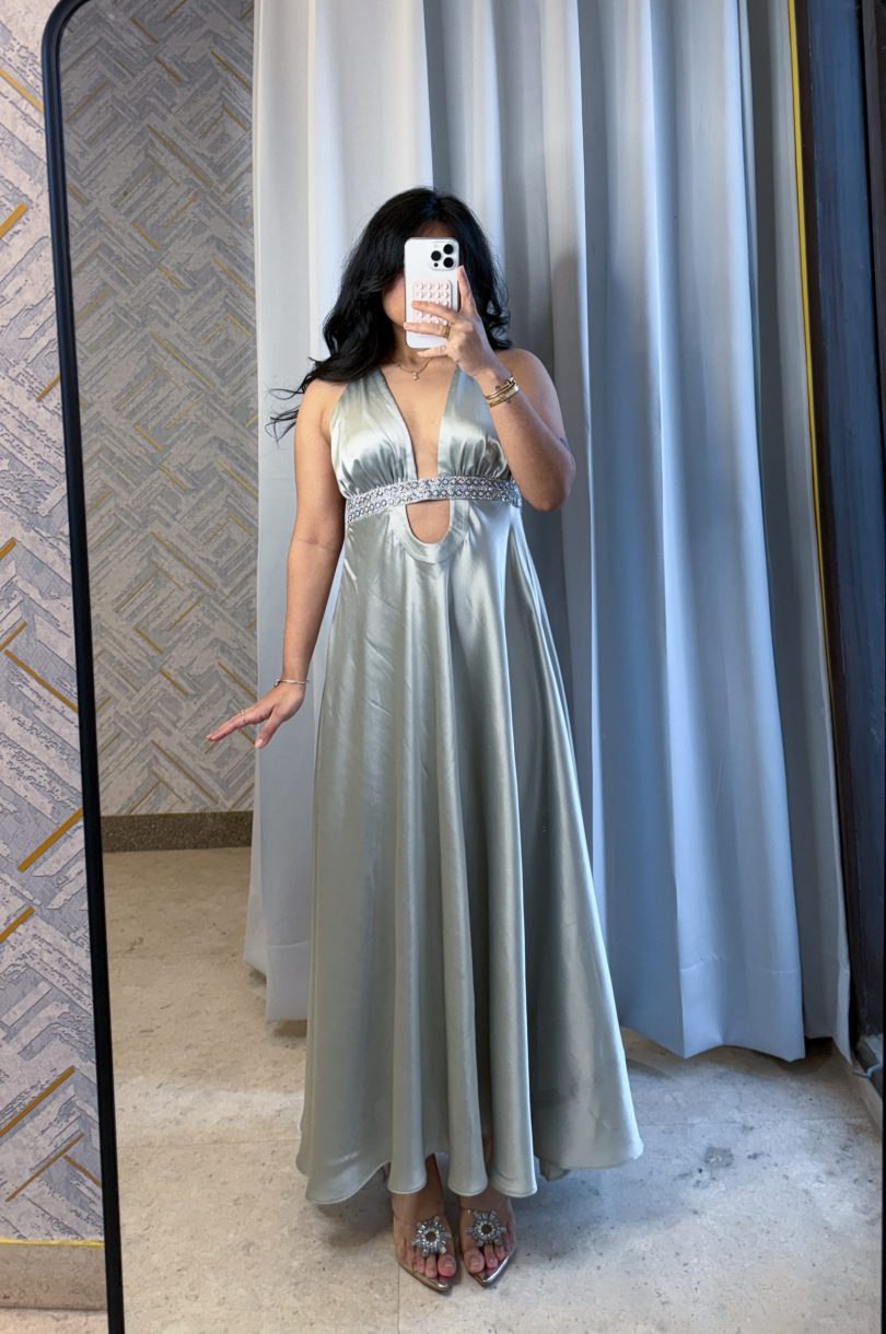 Lunar silver Maxi Dress - Image 6