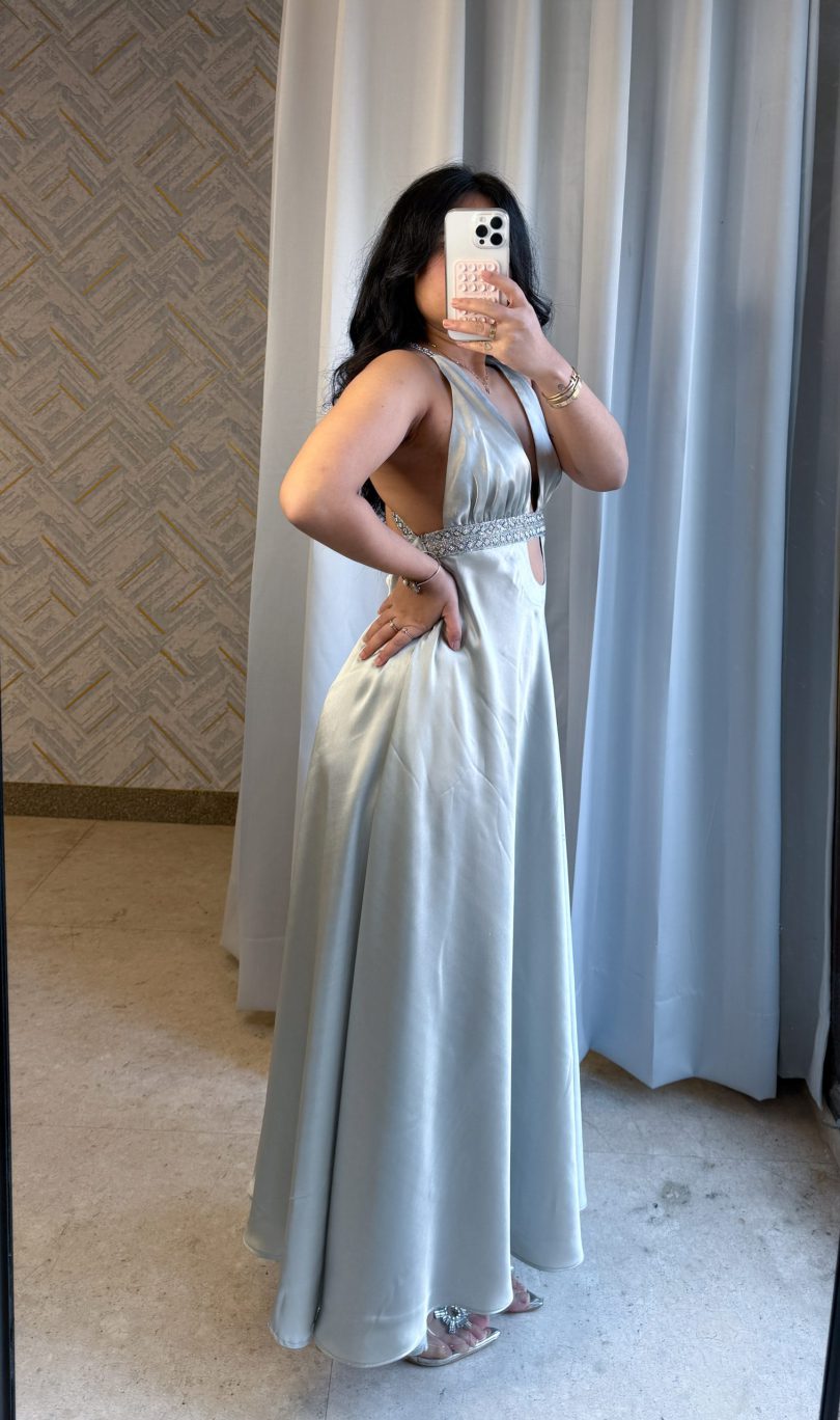 Lunar silver Maxi Dress - Image 5