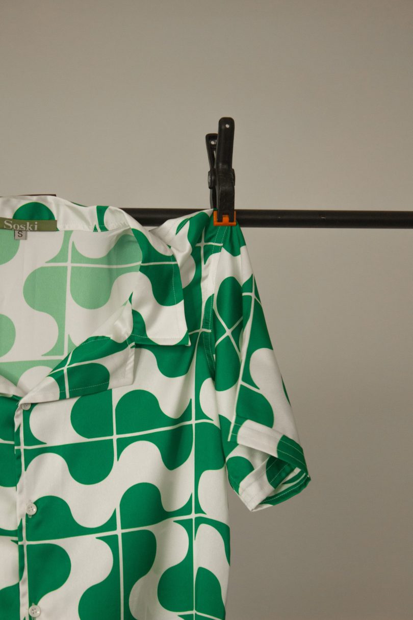 Printed Satin Shirt - Image 5
