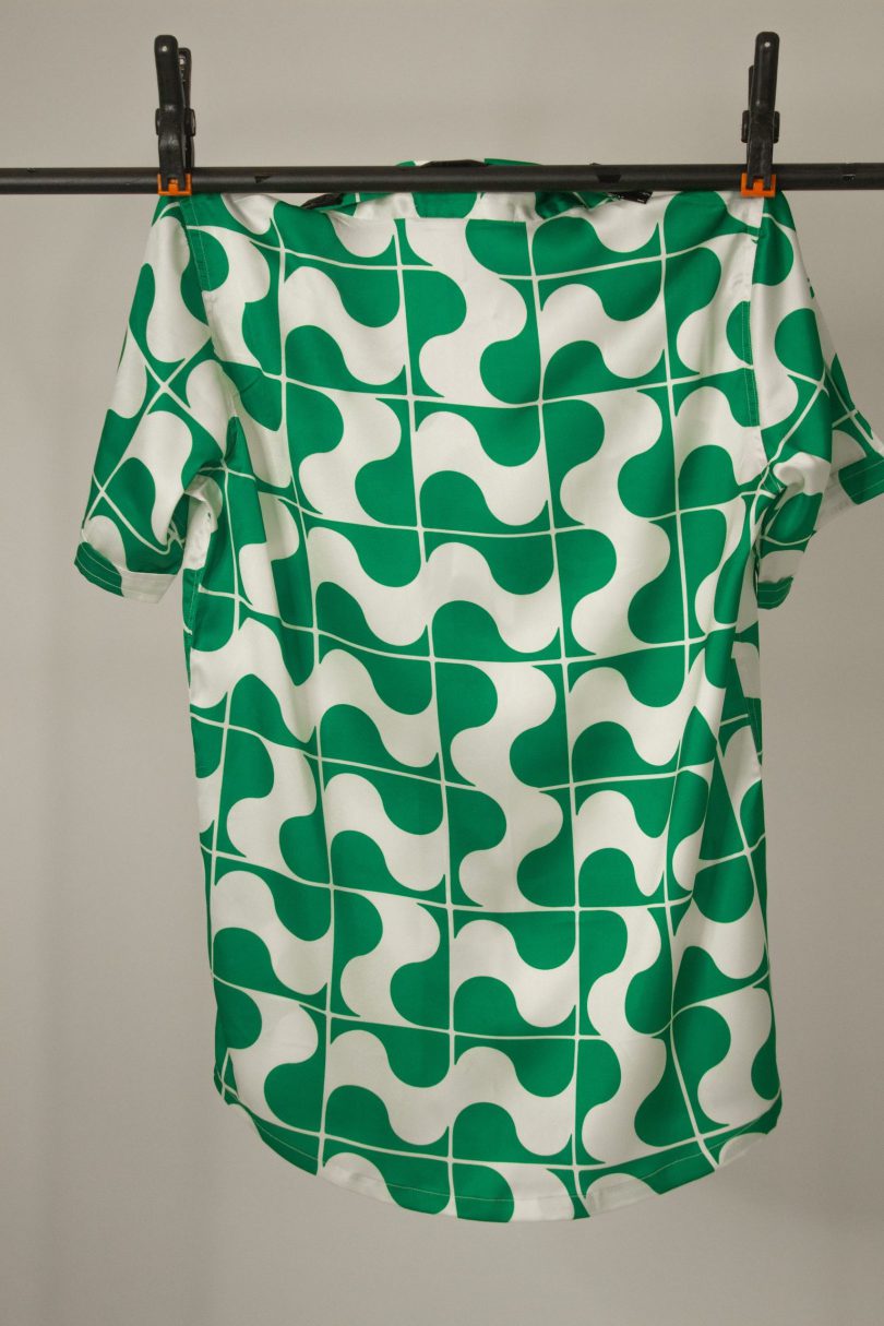 Printed Satin Shirt - Image 3