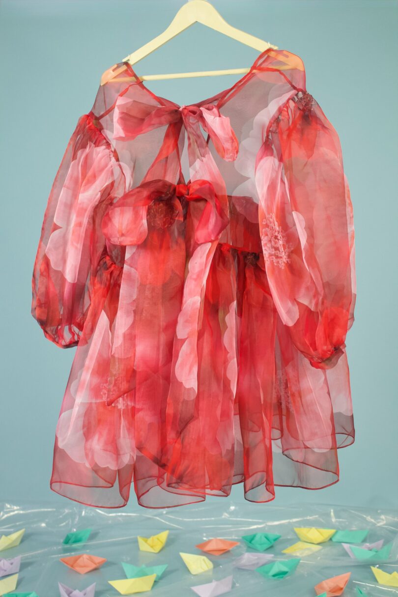 Sugar Bloom Organza Dress - Image 4