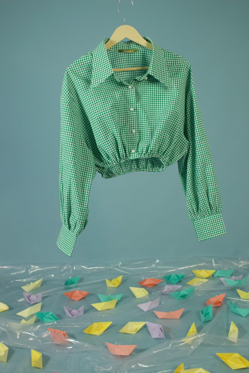 Mint Bubble Shirt
