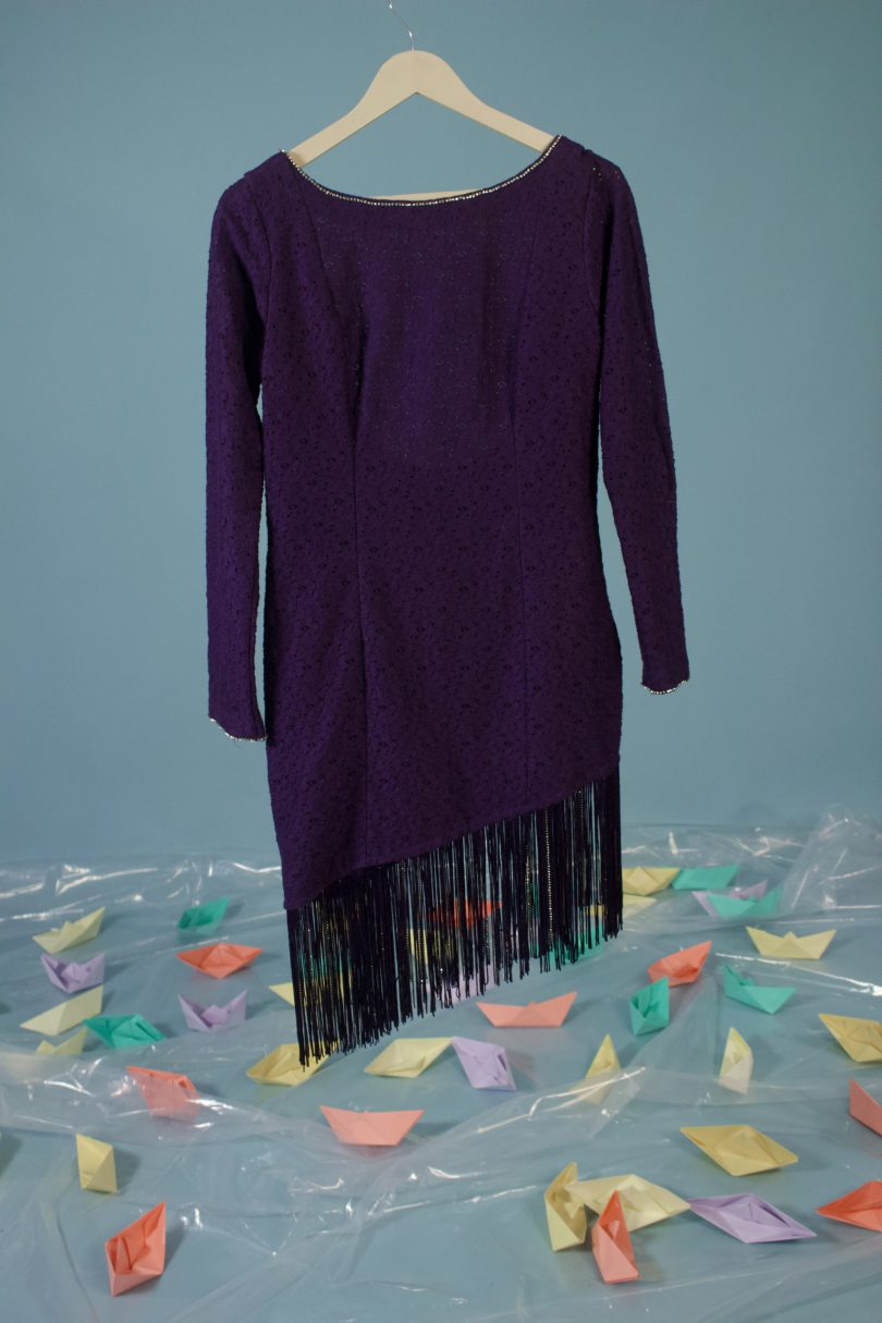 Amethyst Asymmetrical Dress