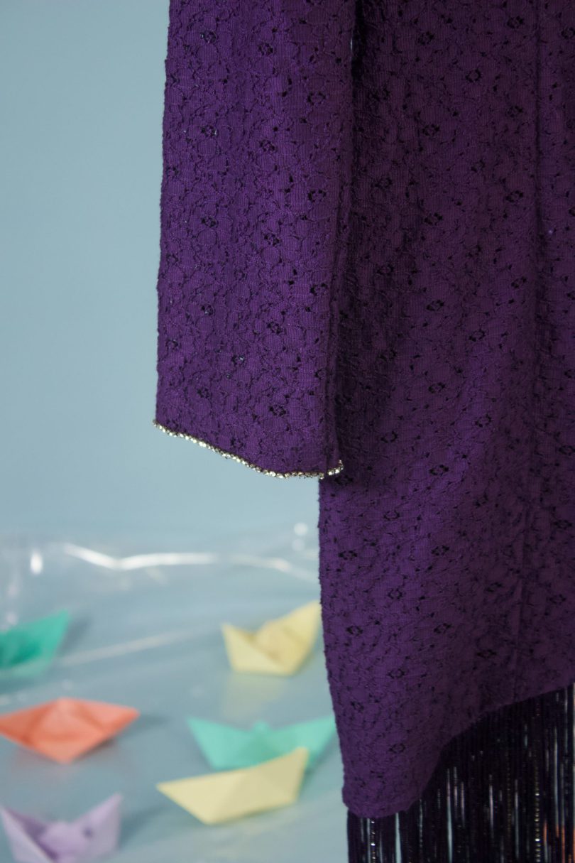 Amethyst Asymmetrical Dress - Image 4