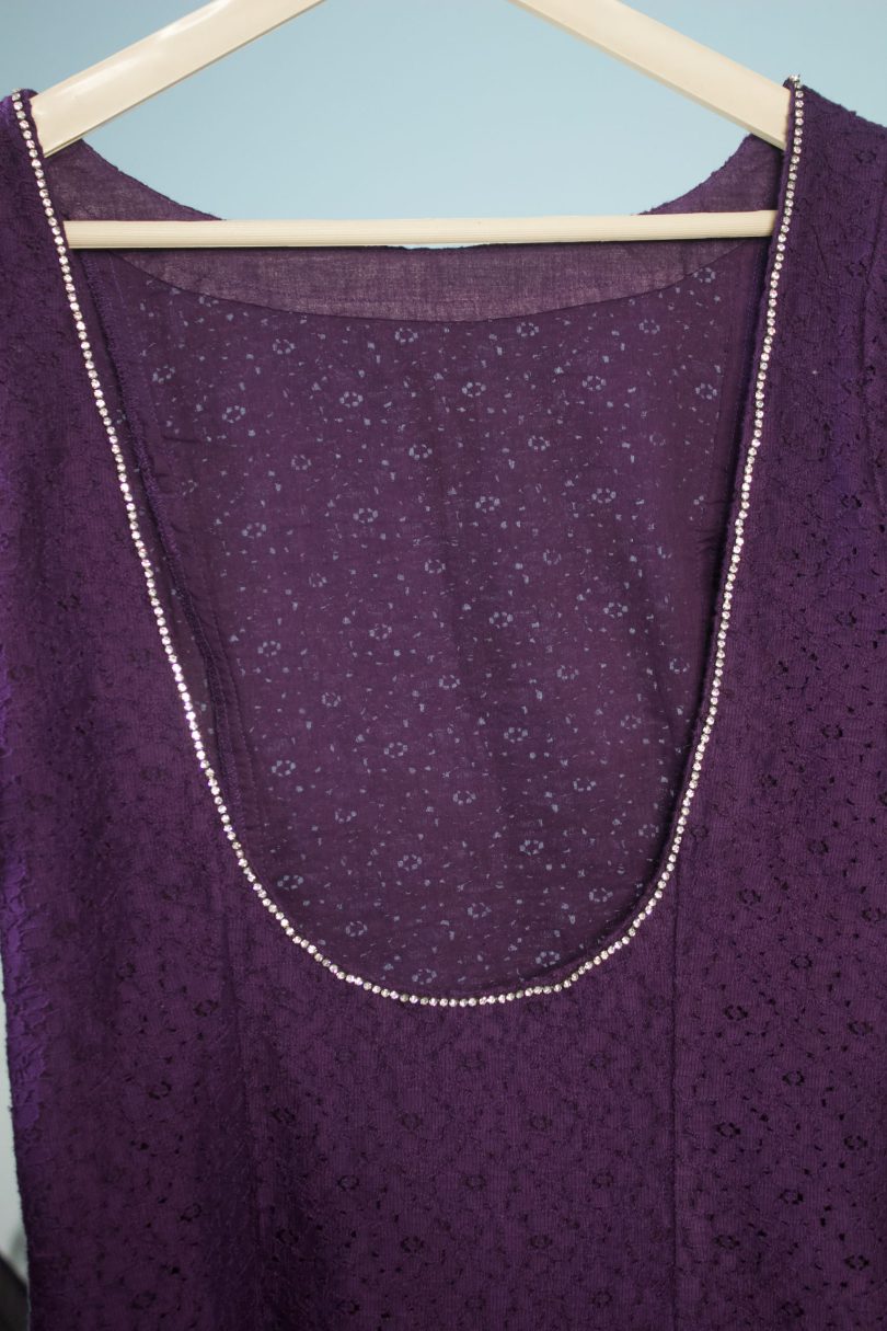 Amethyst Asymmetrical Dress - Image 3