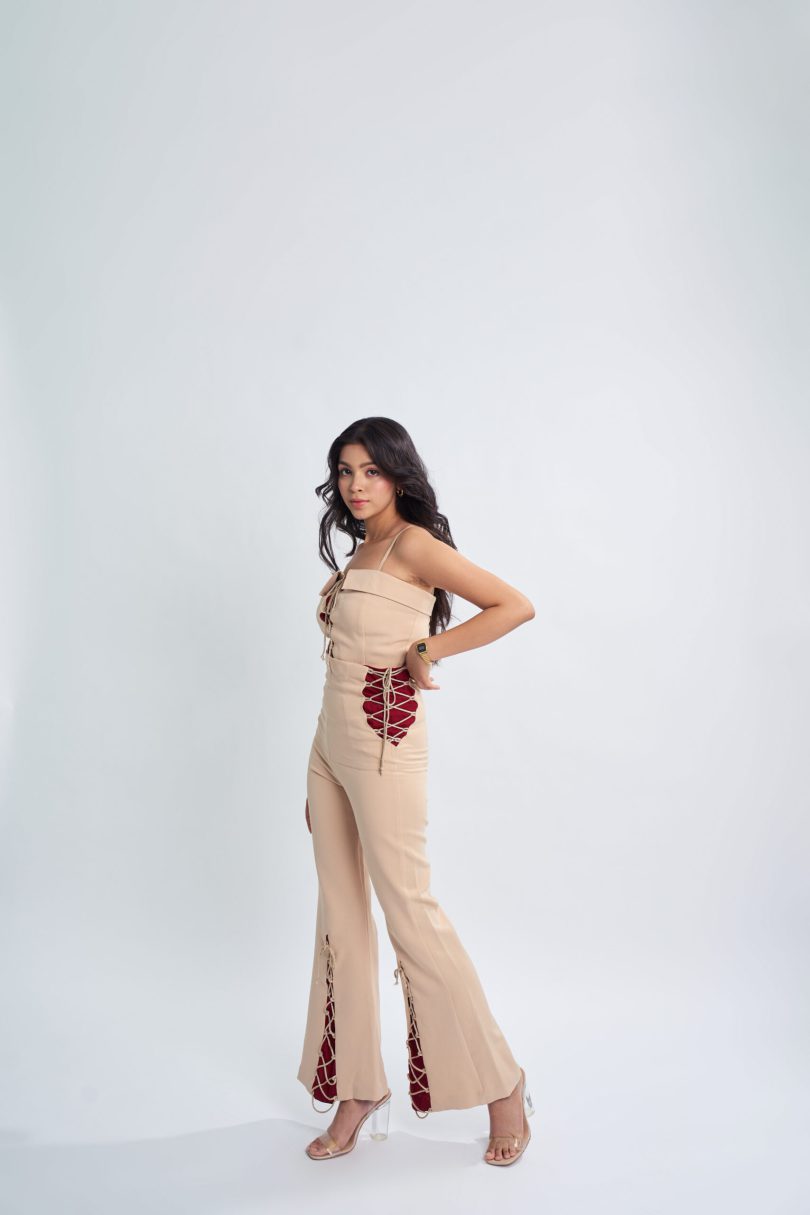 Beige Corset Co-ord - Image 5