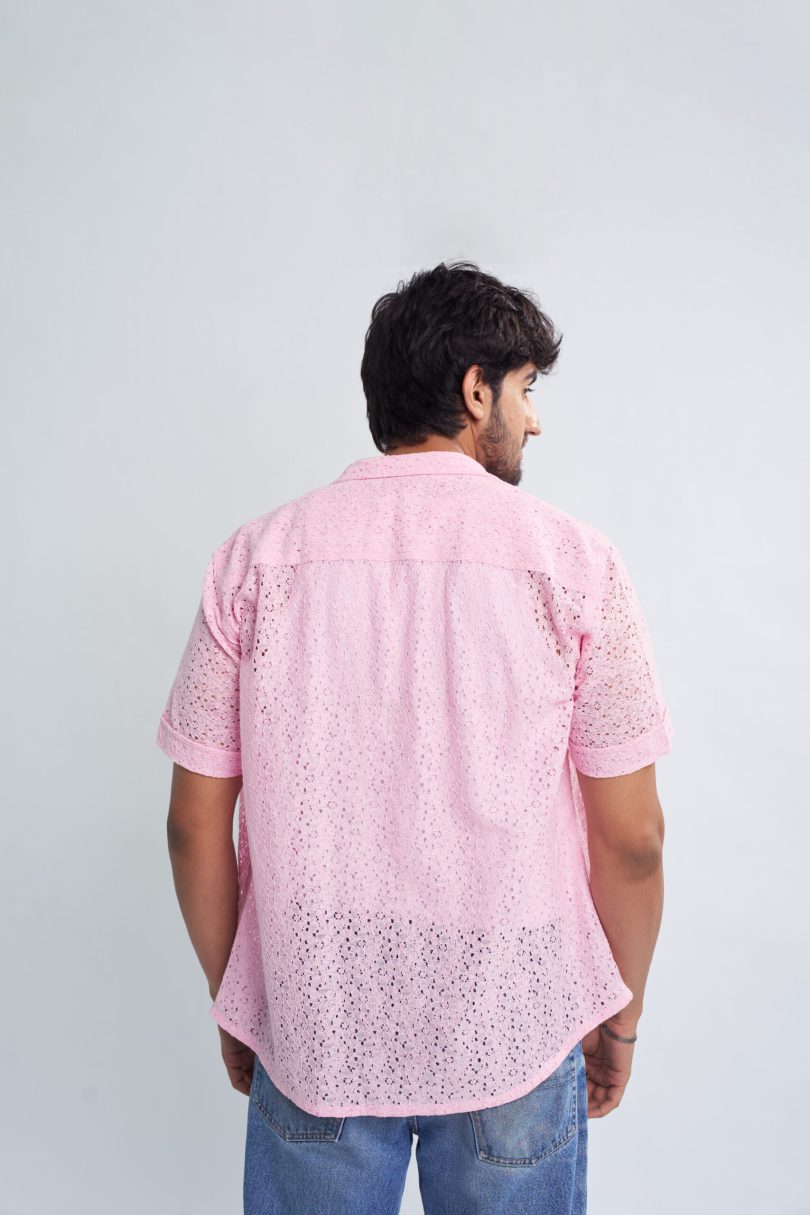 Pink Lace Shirt - Image 4