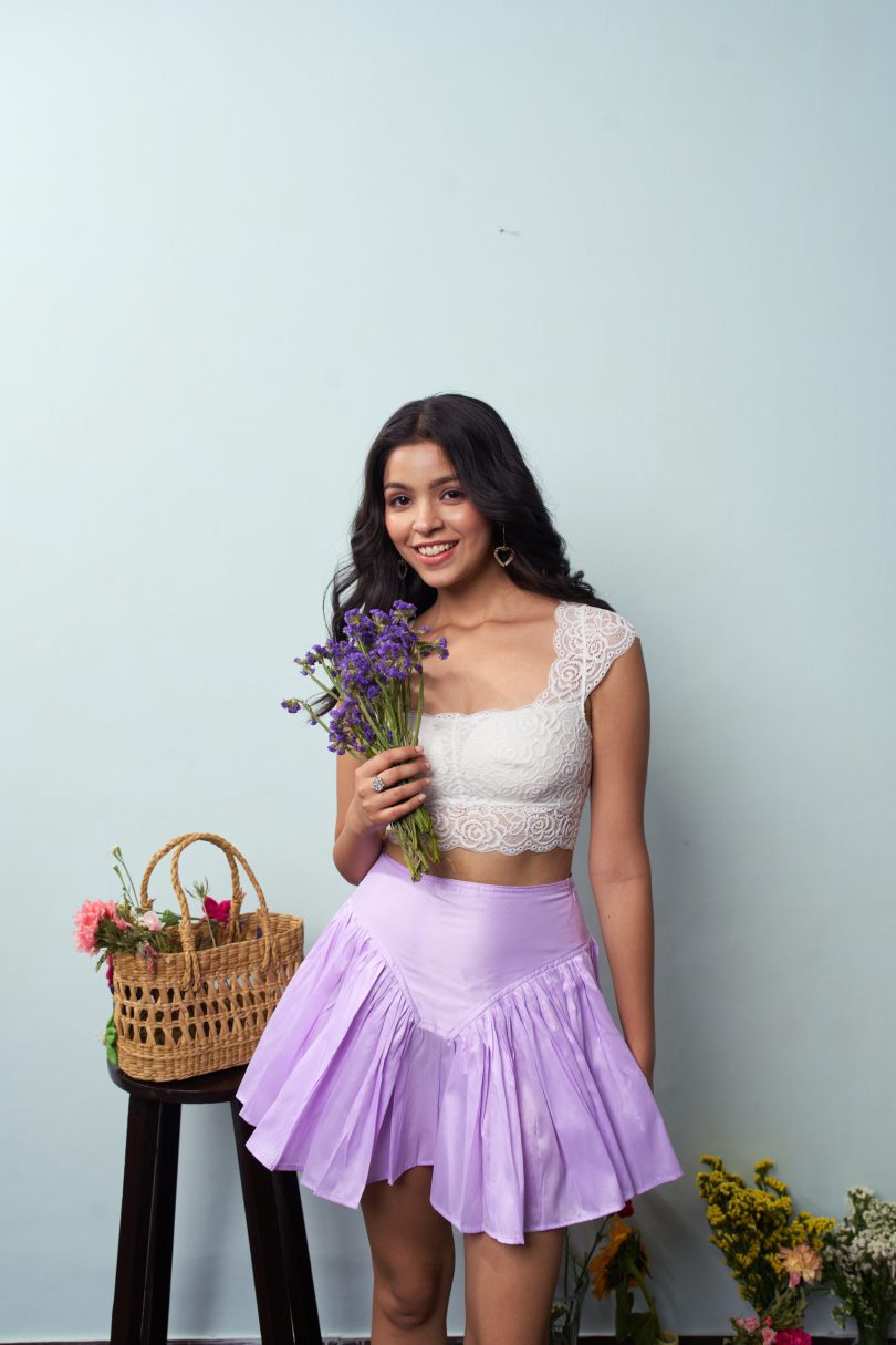 Lavender Cloud Skirt - Image 4