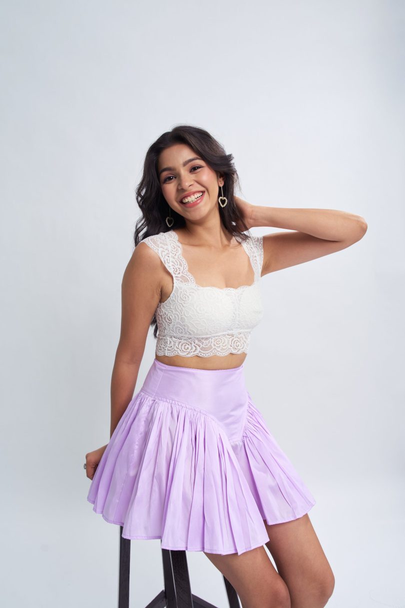 Lavender Cloud Skirt - Image 3