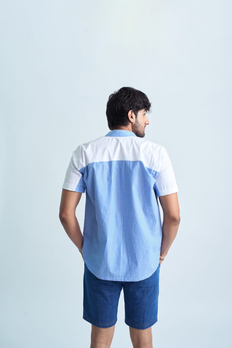 ColorBlock Stripes Shirt - Image 3