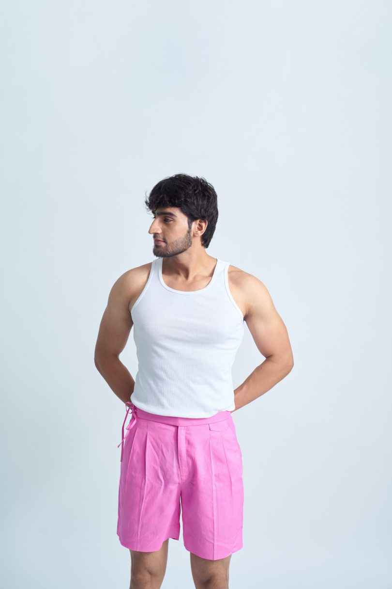 Italian Linen Shorts - Image 3