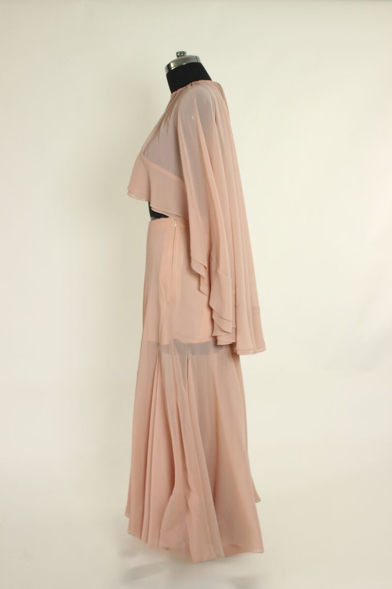 Blush Flowy Skirt - Image 2