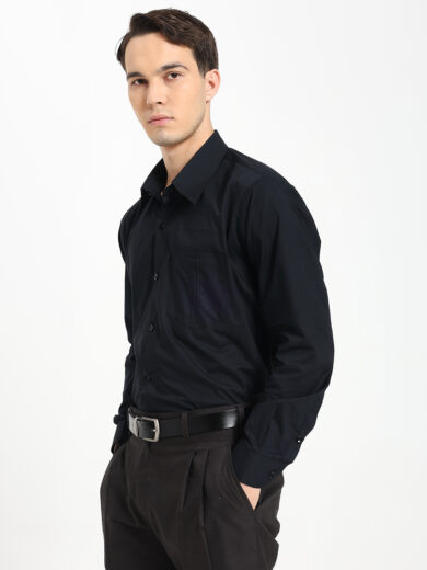 Formal black shirt